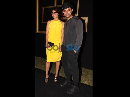 Aamir & Kiran At The Party