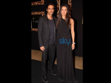 Arjun Rampal & Mehr Jessia Rampal