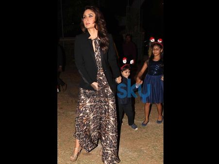 Kareena With Her Nephew & Niece Kareena With Her Nephew & Niece