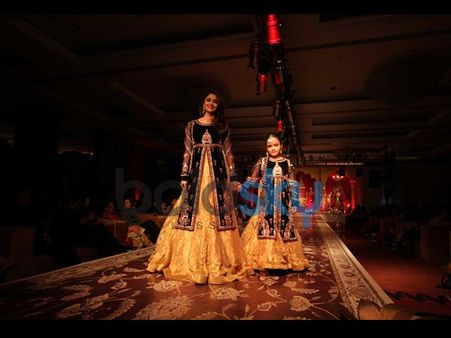 Alia & Baby Tashbeeh On The Ramp