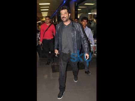 Anil Kapoor Seems In A Hurry