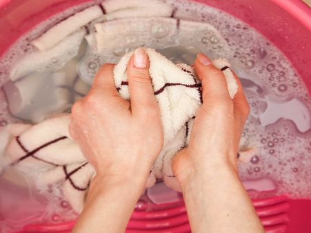 Wash winter blankets