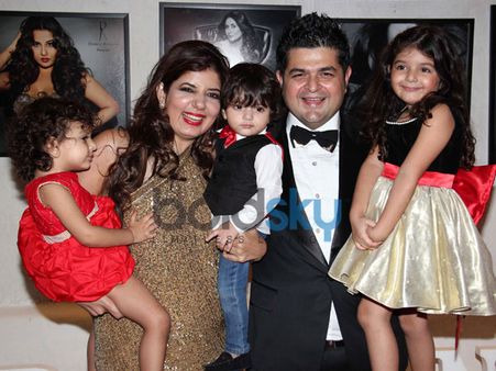 Dabboo Ratnani With His Family Dabboo Ratnani With His Family