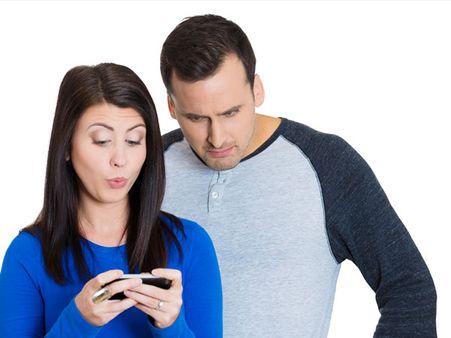 He Freaks Out When You Touch His Phone