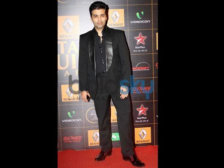 Karan Johar In Black