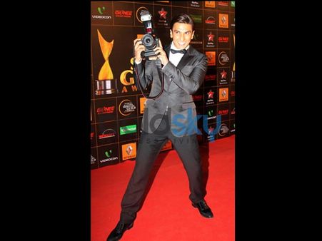 Ranveer Singh At The Awards
