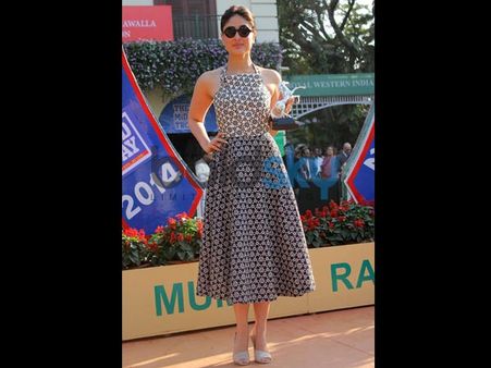 Black and White Print Dress