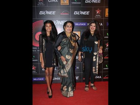 Usha Uthup At The Awards