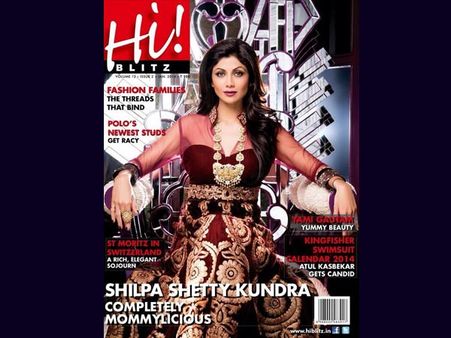 Shilpa Shetty For Hi Blitz