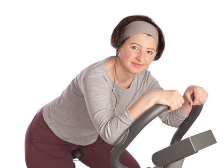 Stationary bicycling