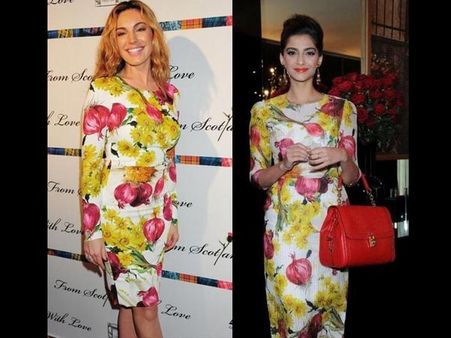 Sonam Kapoor and Kelly Brooks