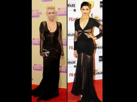 Deepika Vs Miley Cyrus