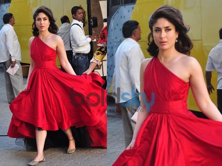 Kareena In Hot Red