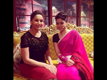Madhuri At Comedy Nights With Kapil 