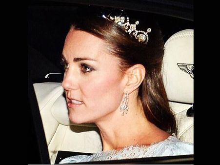 She borrows jewellery