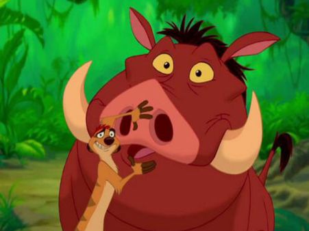 Timon and Pumbba