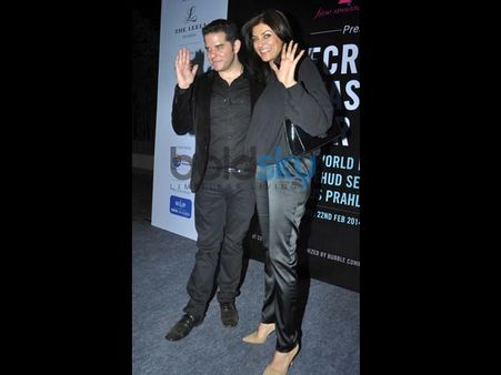 Ehud Segev With Sushmita