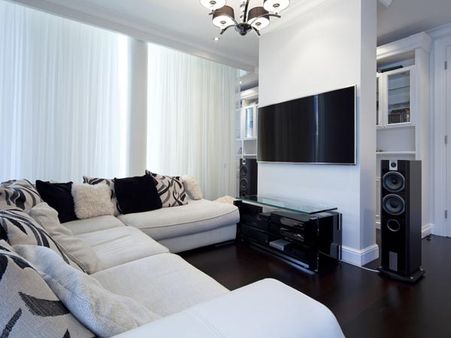 TV on the small wall