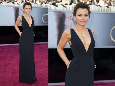 Samantha Barks In Valentino 2013