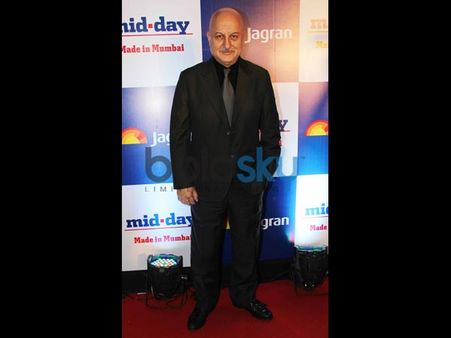 Anupam Kher At Mid Day Relaunch Anupam Kher At Mid Day Relaunch