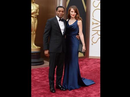 Chiwetel Ejiofor and Sari Mercer 