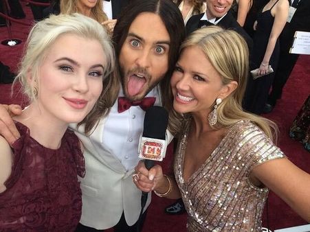 Ireland Baldwin with Jared