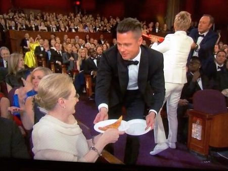 Meryl Streep Takes a bite