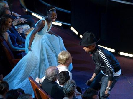 Lupita does a jig