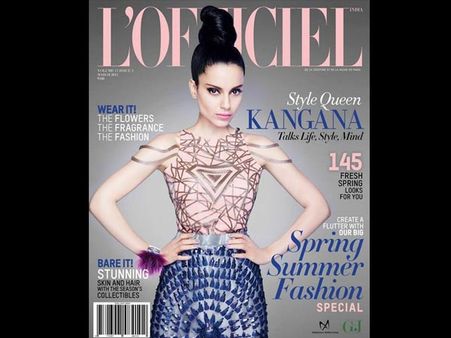 Kangana Ranaut On L'Officel