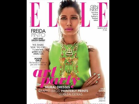 Freida Pinto On Elle
