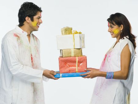 Showering Her With Too Many Presents