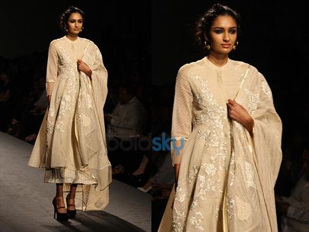 White Ankle Length Dress