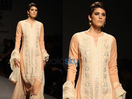 Peach Coloured Sharara