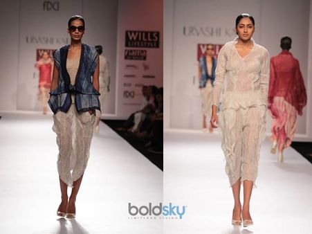 Ruffled Three-Quarter Pants Ruffled Three-Quarter Pants