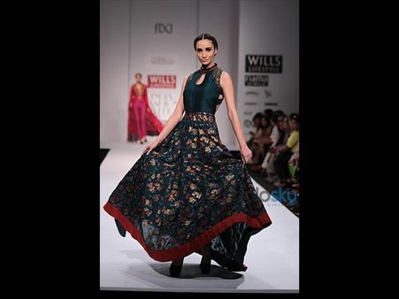 Shades of Bottle Green & Blue