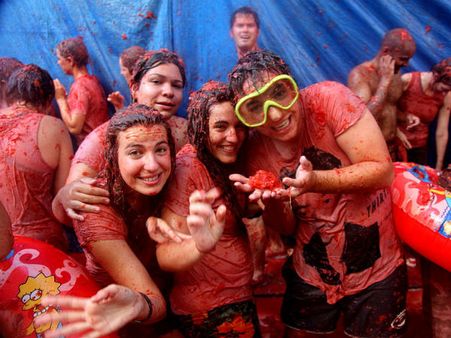 La Tomatina, Spain