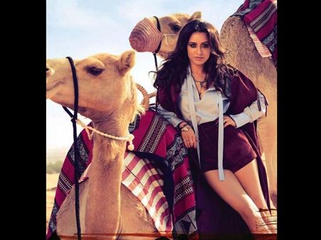 Shraddha Kapoor: Camel Pose
