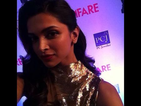 Deepika Padukone Poses By Herself