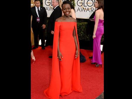 Lupita N’Yong In Ralph Lauren