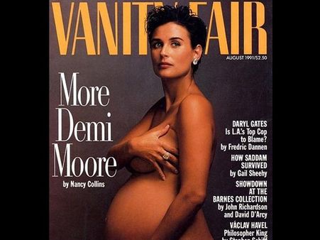 Demi Moore On Vanity Fair