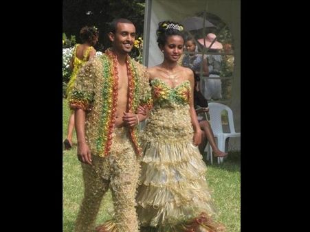 Dress Made Of Condoms