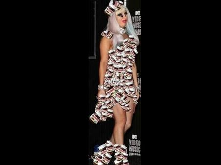 Dress Made Of Nutella