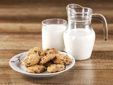 Milk and cookies