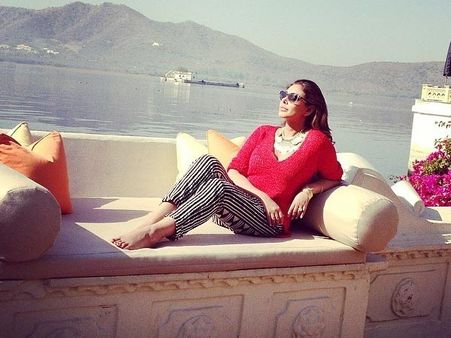 Printed Cotton Trousers