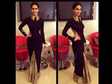 Vaani Kapoor In Gothic Ensemble Vaani Kapoor In Gothic Ensemble
