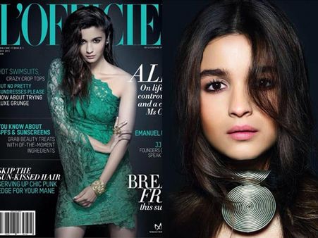 Alia Bhatt On L'Officiel India 