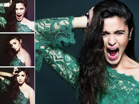 Crazy Looks Of Alia