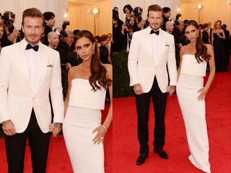 Victoria Beckham In White