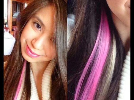 Baby Pink Streaks