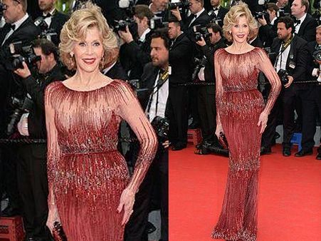 Jane Fonda In Elie Saab